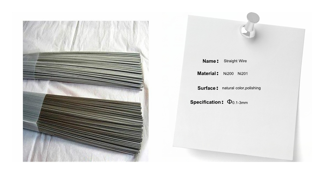 Nickel Straight wire