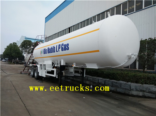 49cbm 25ton ruwa mai ruwa ammonia tanker semi trailers