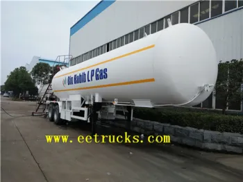 49cbm 25ton Liquid Ammonia Tanker Semi Trailers