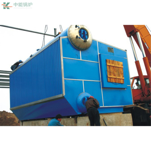Caldeira de vapor e água quente de duplo combustível SZS