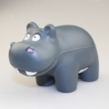 Promosyon PU Hippo Gri Şekil Stres Topu