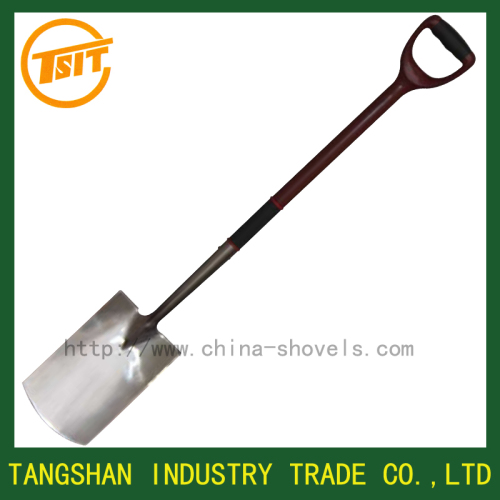 stainless steel round point shovel