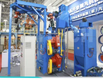 Q37 Series Overhead Rail Spinner Hanger Shot Blasting Machine