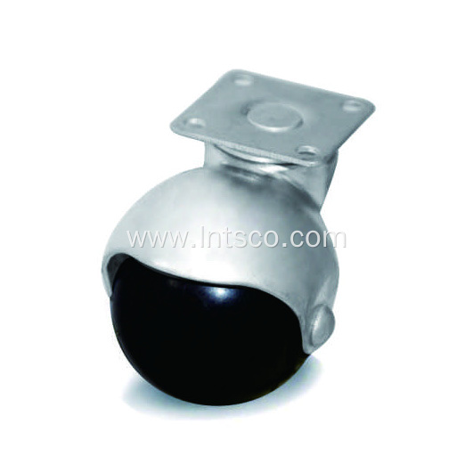 Furniture Rubber Ball Type Caster Wheels
