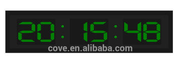Intelligent building use widely signal cover digital LED clock