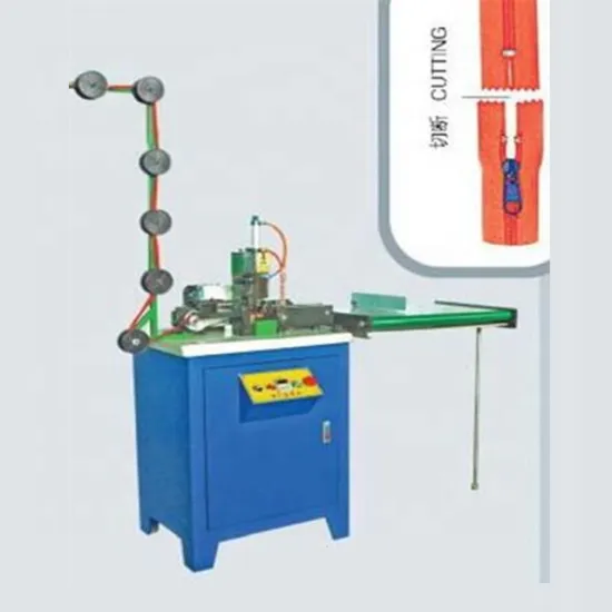 Automatic Zigzag Metal Zip Cutting Machinery