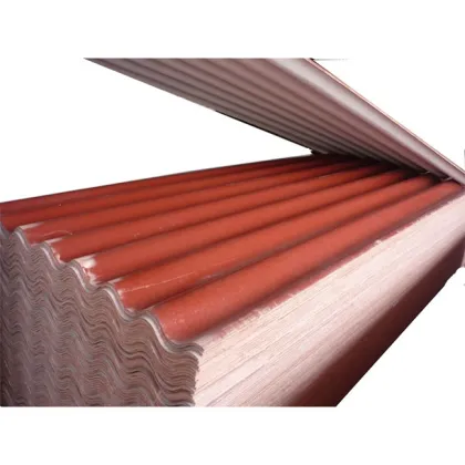 Glazed MgO Roofing Sheets Fireproof Material