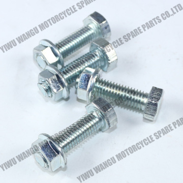 Hexagon Bolts Flange Αντι-ολισθητήρα αντι-παλινδρομική βίδα και παξιμάδια για Italika AT110 FT110 SPROCKING STROCKE