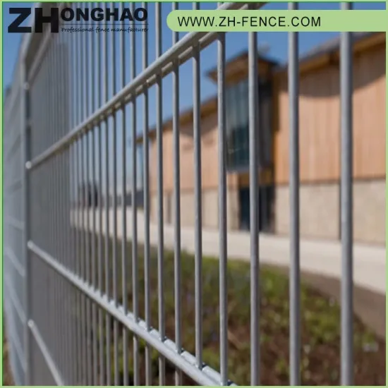 High Quality PVC coated wholesale professional 868 fencing double wire fence