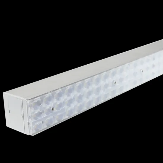 40W Black or White Aluminum Profile Dimmable LED Linear Pendent Light with Reflective Optics