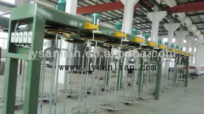 vertical wire winding machine