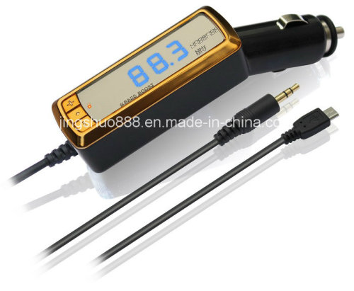 3,5 mm Jack pago coche transmisor FM (FM-IPO-001)