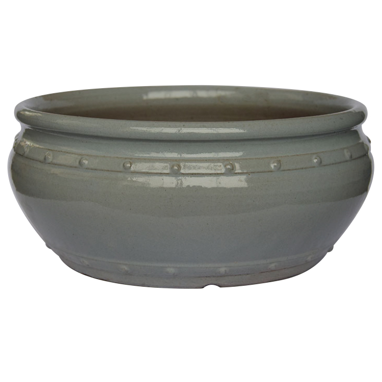 Hot Sale Outdoor Ceramic Flower Pot Drum Type Cheap Ceramic Bonsai Pots Mini Ceramic Flower Pots2