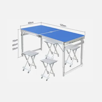 Double Folding Chair with Removable Umbrella Dining Table: Your Ultimate Outdoor Dining Solution