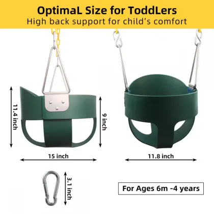 High Back Children Swings Toddler Swing Seat
