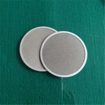 Powder filter mesh screen disc