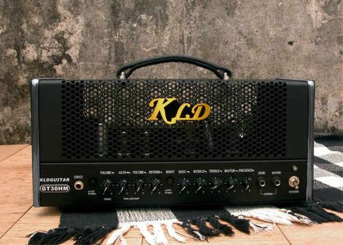 kldguitar 30w vintage tube guitar amp huvud