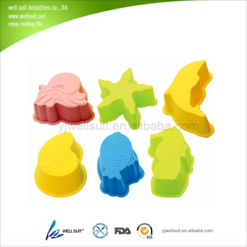 funny different shape letter shaped cake mould