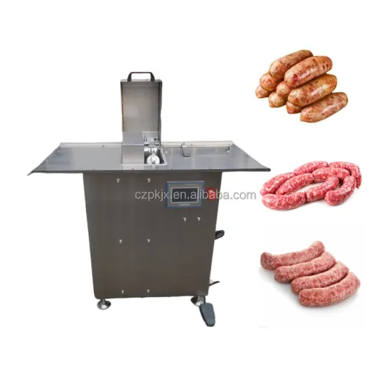 Automatic Sausage Knotting and Tying Machine for Efficient Sausage Production