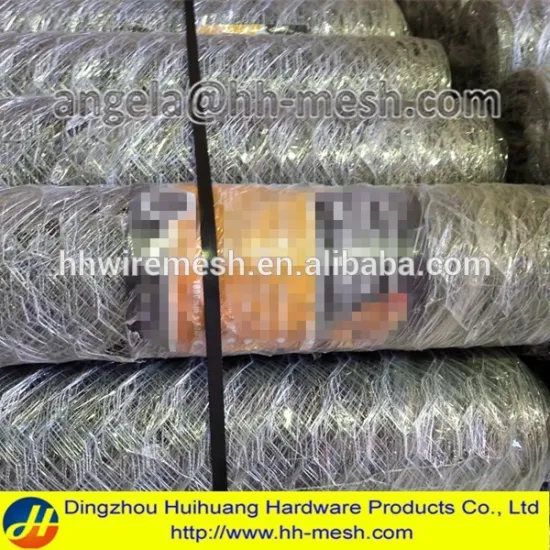 Galvanised Hexagonal Chicken Rabbit Wire Netting