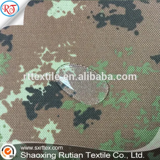 USA army mold 1000D Nylon Cordura PU coated fabric