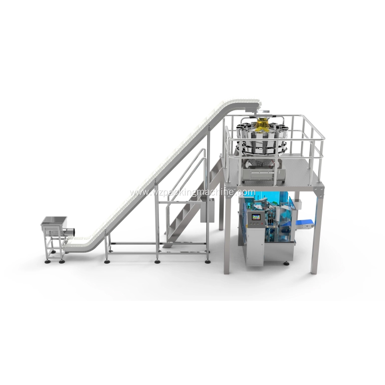 Rotary Doypack Packaging Machine for Zipper Pouches