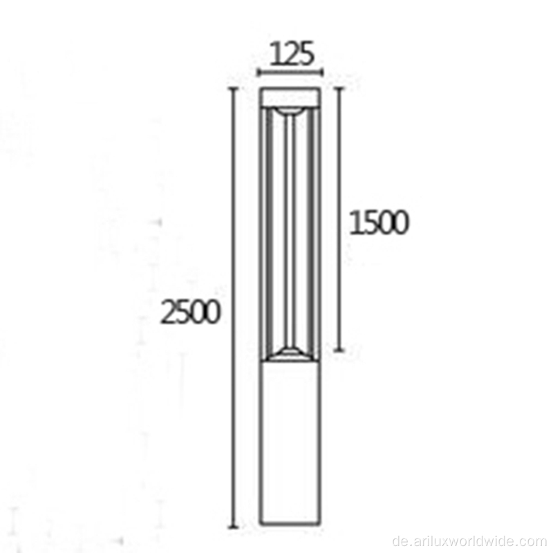 Fabrik direkt 20w Outdoor Gartenlampe