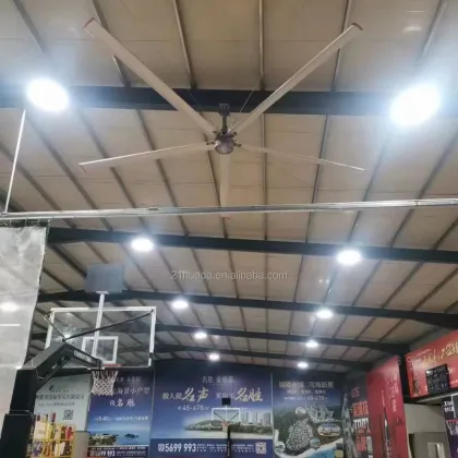 HVLS Fan Manufacturer: 24 ft Big Ass Industrial Ceiling Fans for Large Factory Floors