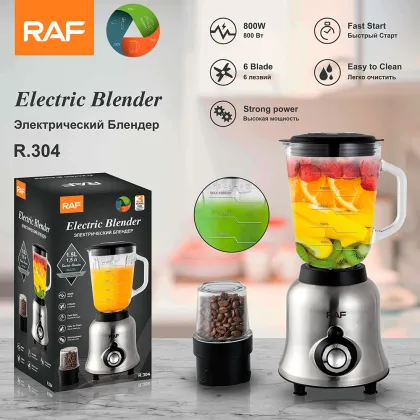 RAF European Standard Multi-Functional Juicer: Double Cup Wall Breaking Machine for Soy Milk and Smoothies