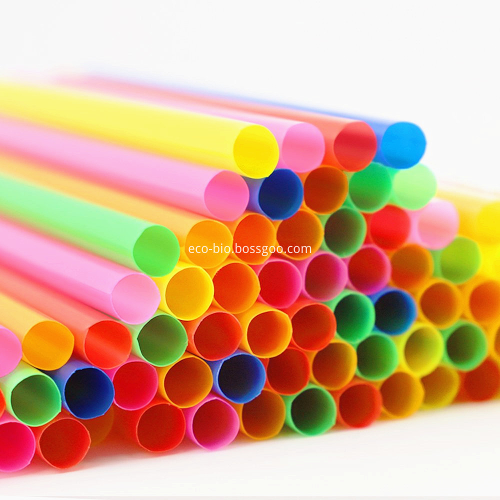  Plant-Based PLA Compostable Eco-Friendly Drinking Straw