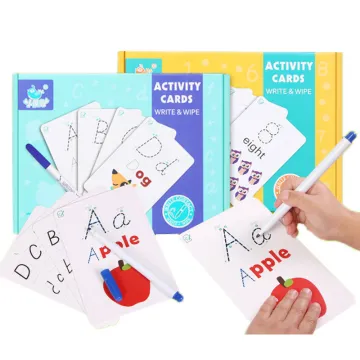 OEM Wholesale Children's English Alphabet Puzzle Game Cards for Early Education