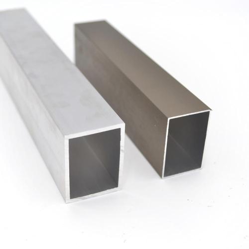 Perfil de aluminio de tubo cuadrado de dos pulgadas