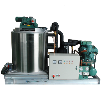 Máquina de hielo del evaporador de acero inoxidable - 5 toneladas de capacidad