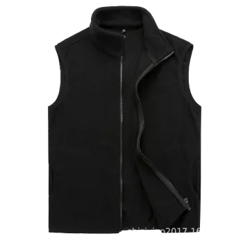 Custom Logo Printed Fleece Vests for Men - Wholesale Discounts from China