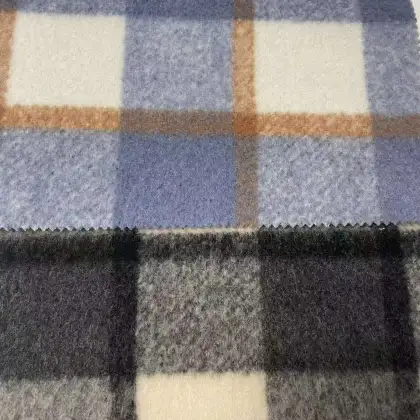 Wool Tweed Fabric Polyester Woven Winter Fabric