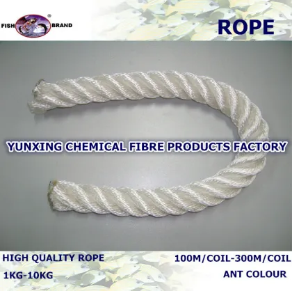 color polyester fishing rope