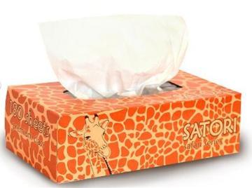 OEM 180 sheets Animal Box Facial Tissue