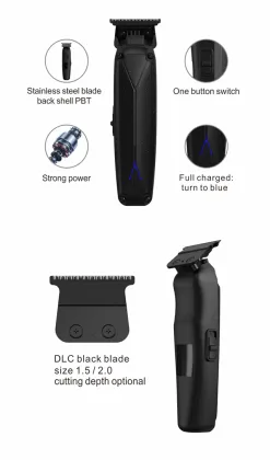RUNWE-Rs9365 Professional Electric Men's Hair Clippers