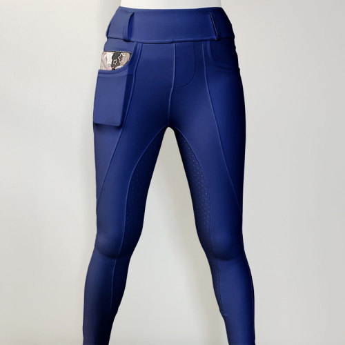 New Navy Blue Ladies Horse Riding Breeches