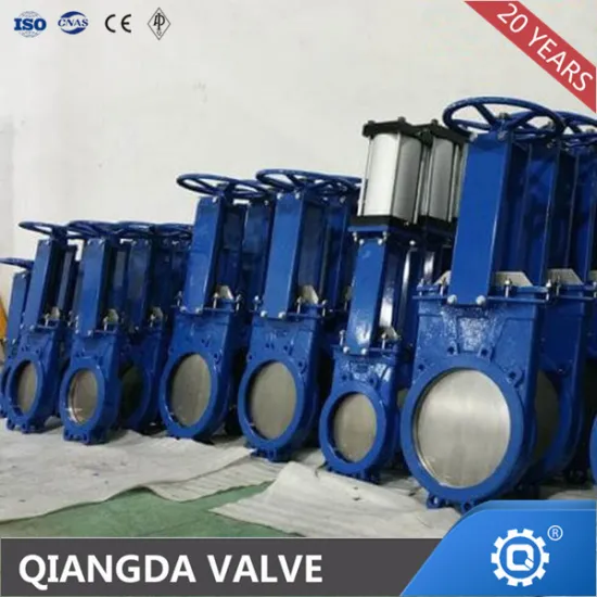 Wafer type cast steel Lug type Knife gate valve