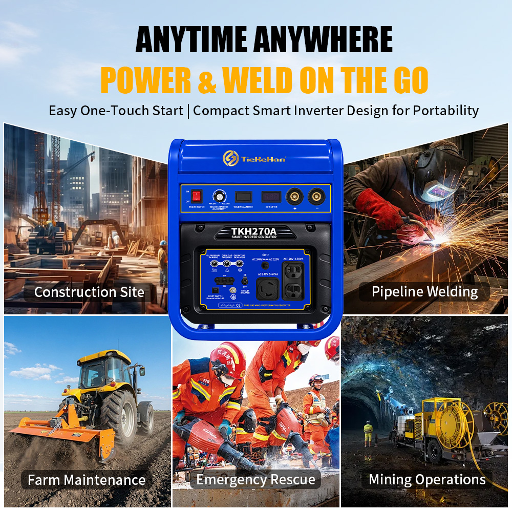 TKH270A-60Hz Welder Generator(10)