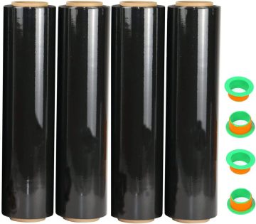 Multi color stretch film