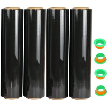 Multi color stretch film