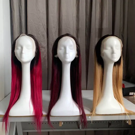 X-TRESS Peruvian Human Hair 4*13 Lace Frontal Wig Pre Plucked Hairline Long Straight Lace Wig For Black Women Remy Hair Wigs