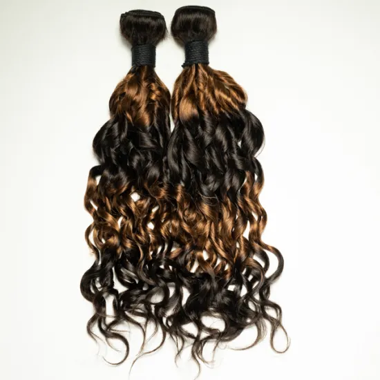 Malaysian hair water wave human hair bundles curly deep weave bundles  hair extension 8-14inches bundles remy extensions