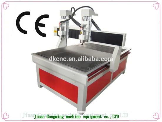 Two heads cnc machine 1218