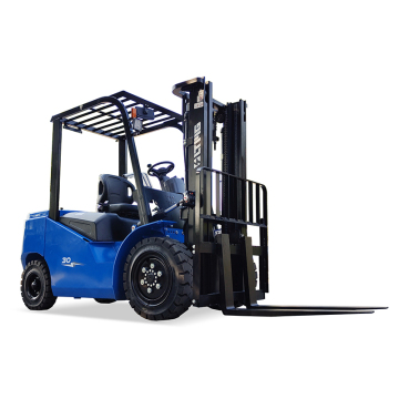 Custom LTMG Factory Price 3000KG Electric Forklift with Pneumatic Tyres