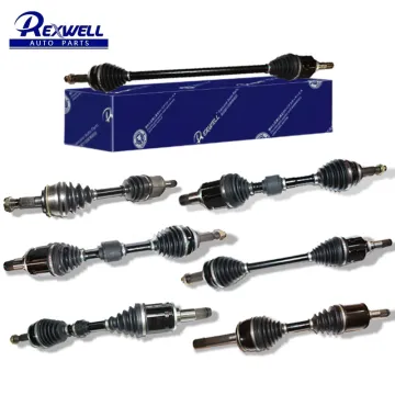 REXWELL Original Transmission Shaft Front CV Axle Drive Shaft Assy 39100-EB70A 39100-EB70C for Nissan NAVARA NP300 D40 L/R