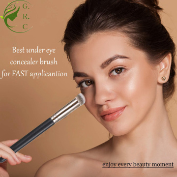 Γωνιακή επίπεδη κορυφή πρόσωπο μύτη Kabuki Concealer Βούρτσα