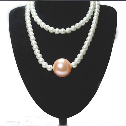 Custom Birthstone Pearl Halsband